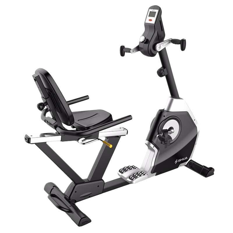 舒华中老年卧式健身车康复训练家用静音脚踏运动减肥自行车SH-B5836R