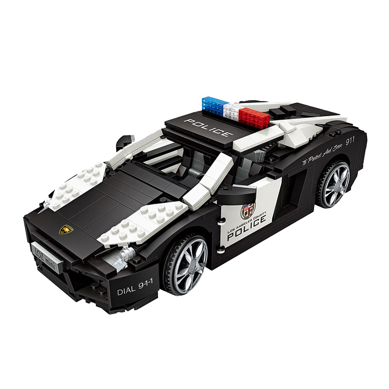 LOZ 兰博基尼盖拉多警车 1113 黑
