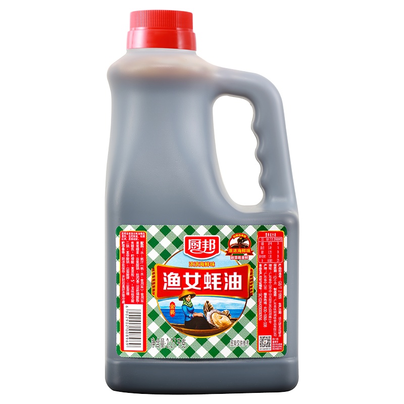 厨邦金装渔女蚝油2.27kg 大瓶装凉拌蘸点 炒菜调味