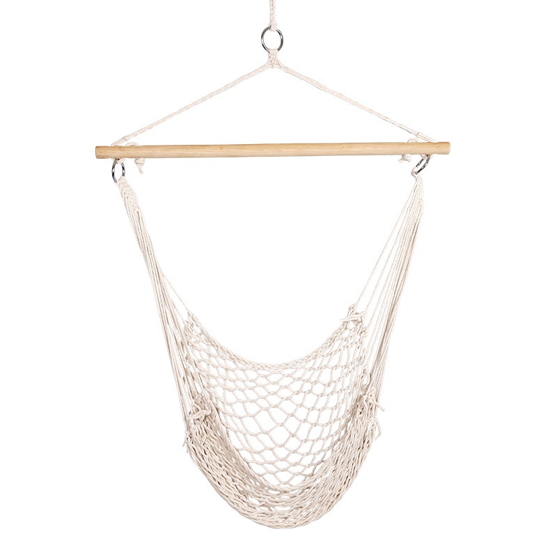 三极户外(Tripolar) TP2112 吊椅网状流苏吊椅民宿寝室咖啡屋北欧风吊篮室内懒人椅子花边秋千