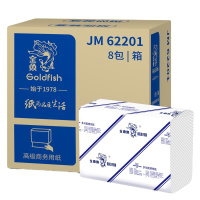 企购优品金鱼双层复合擦手纸200抽*20盒/箱