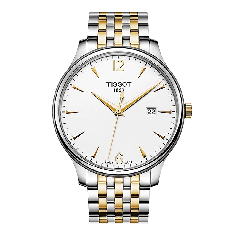 Tissot天梭俊雅系列钢带男士石英表T063.610.22.037.00