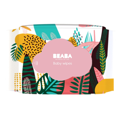 碧芭宝贝(BEABA) 丛林谜语 婴儿柔湿巾80抽*3包