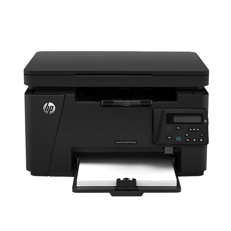 惠普M126nw黑白激光打印复印扫描多功能一体机有线无线WIFI网络家用商用办公文件试卷文档打印机