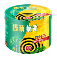 榄菊 蚊香艾草清香型40单圈 大盘长效驱蚊防蚊 蚊香/蚊香液