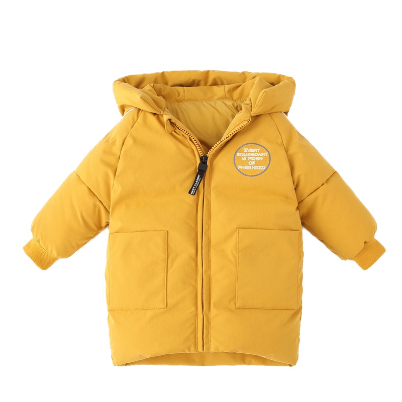 2019胖胖象冬季新款P24男女中小童装棉服棉衣加厚保暖连帽外套