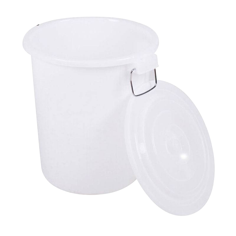是尚 塑料带盖大桶大水桶120L*2只装 颜色随机