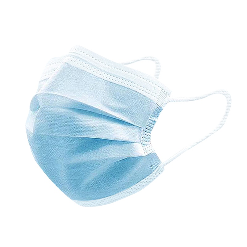 [50只]一次性三层过滤防飞沫含熔喷层防护儿童口罩防尘防雾霾
