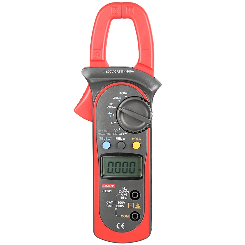 优利德(UNI-T) 数字交流钳型表 钳型万用表 UT203