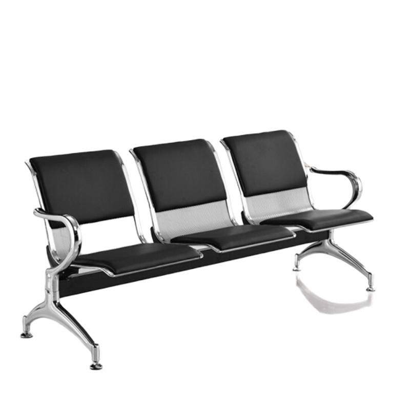 休息椅 三人位休息椅 公共休息 机场等候 健身房休息连排椅子(带垫)1740*720*800mm