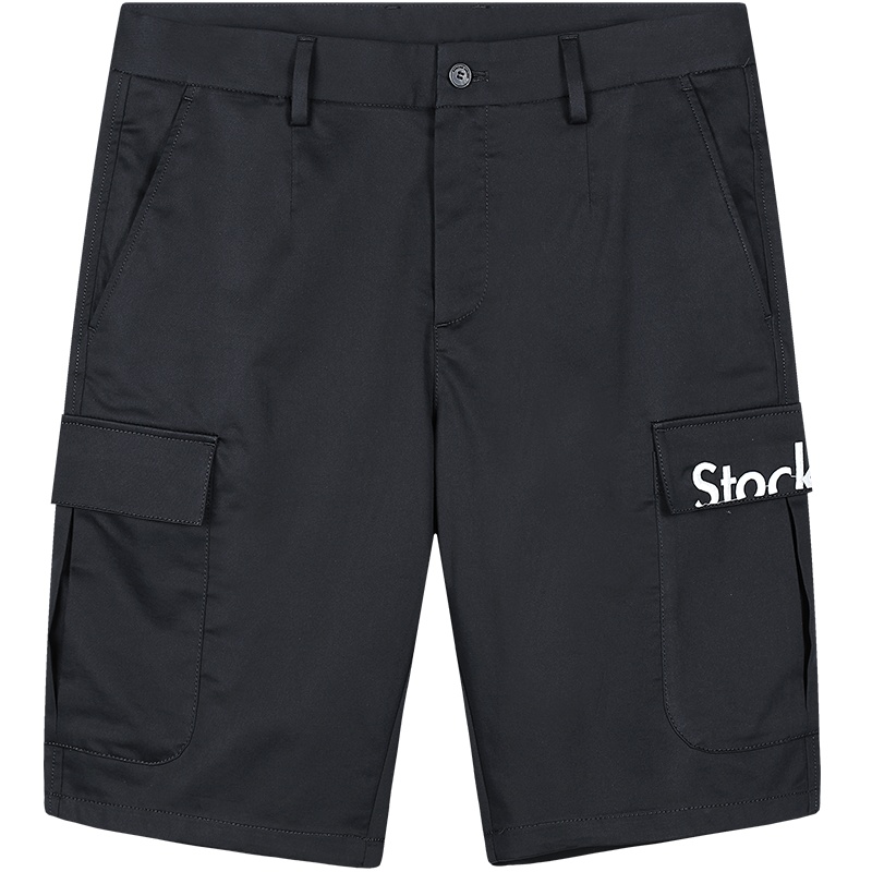 与狼共舞工装短裤男休闲宽松夏季新款百搭韩版潮流男士五分裤子薄