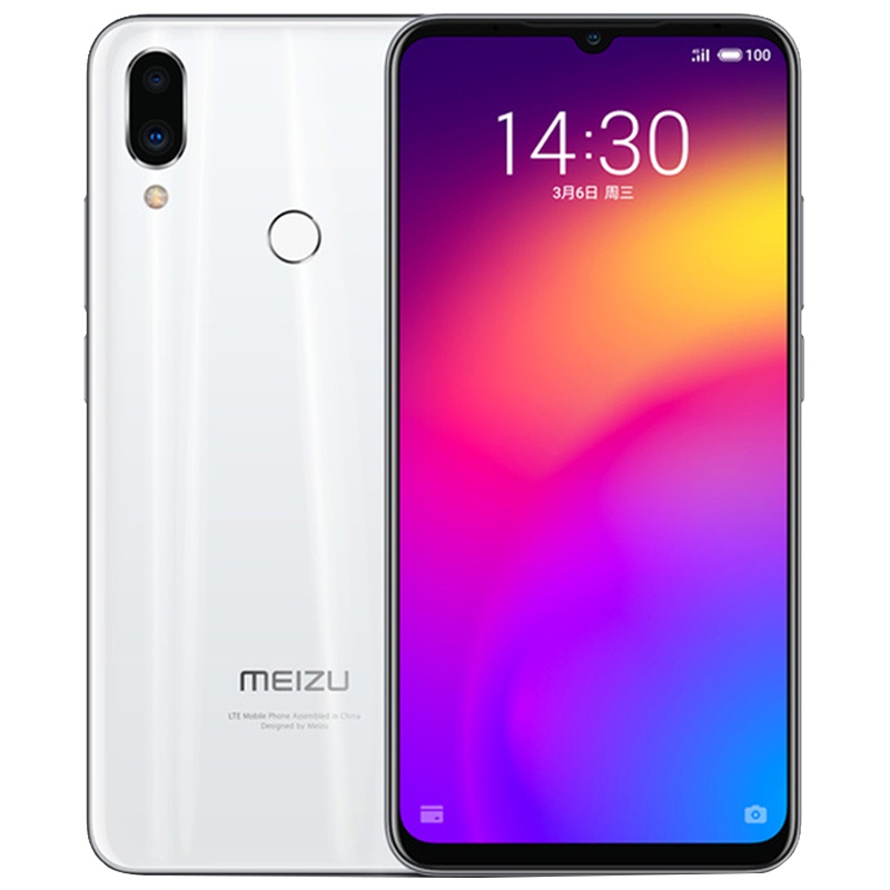 魅族(MEIZU) 魅族Note9 全面屏游戏拍照手机 全网通版 4GB+64GB 皓白 移动联通电信4G手机 双卡双待