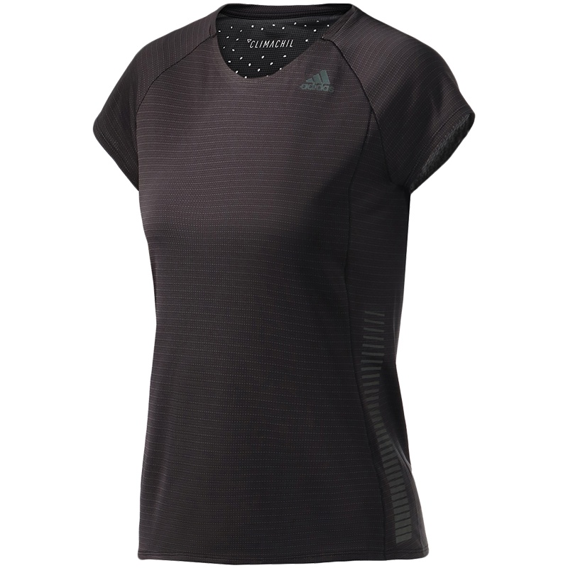 阿迪达斯女服装短袖T恤透气训练运动跑步服装FI7987