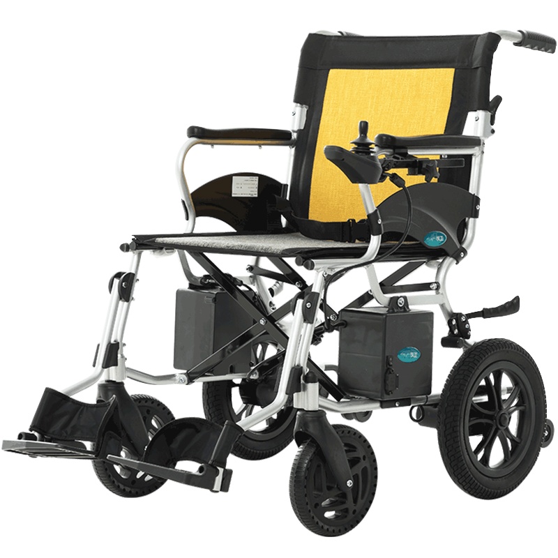 互邦轮椅电动轮椅D2铅酸电池超轻互帮老人残疾人辅助出行智能自动轮椅