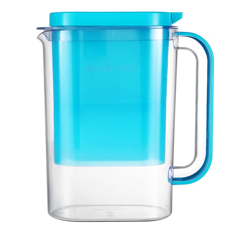 安吉尔(ANGEL)净水杯便携式净水壶微滤净水机JB2603RMF-BL 一壶四芯