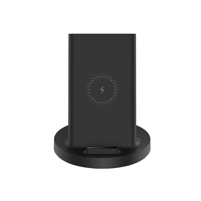 小米(MI)立式无线充电器20w快充 手机支架原装20W专用 立式结构 边充边玩 苹果安卓华为通用头黑色