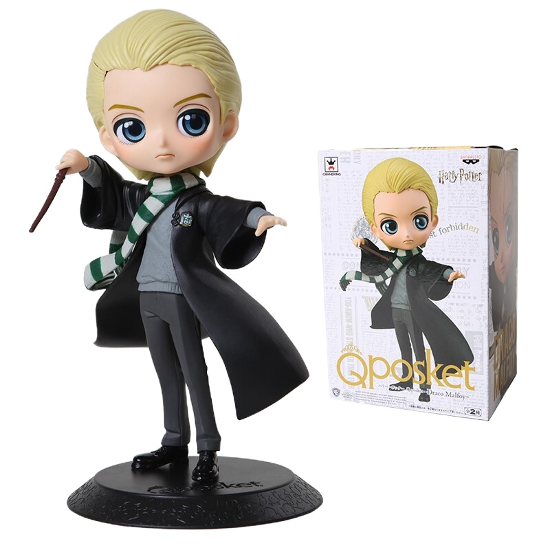 BANDAI万代 Qposket公仔 哈利波特系列 DC漫画系列 Q版公仔潮流手办玩具摆件 德拉科马尔福A款哑光