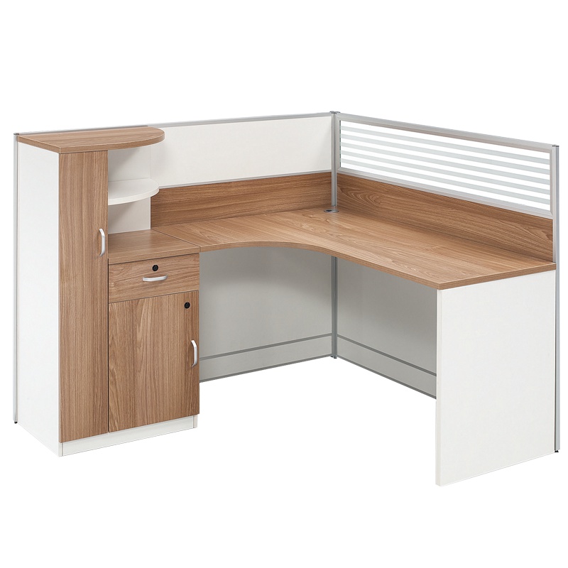 钜晟办公家具屏风办公位单人卡座带衣柜18L2021