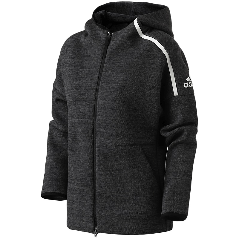【自营】adidas女服夹克外套ZNE休闲运动服DY5773 L DY5773灰色