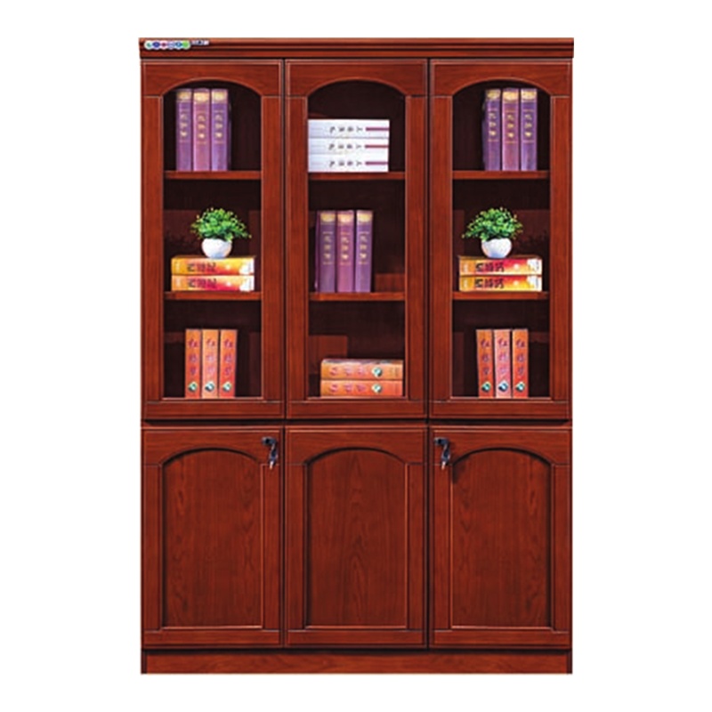 科朔 文件柜三门柜资料柜 办公文件柜 职员书柜 油漆办公柜KS-W01-3