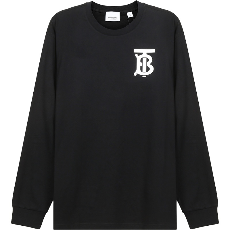 BURBERRY 博柏利 女款 棉质圆领长袖T恤套头衫 80243421