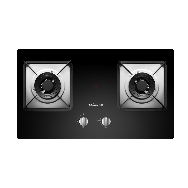 万和(Vanward) B5-L228燃气灶 液化气煤气灶双眼灶 台式嵌入式灶具大火力 全进风钢化玻璃高能猛火（液化气）