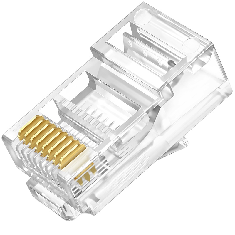 TP-LINK TL-EH601-100 六类非屏蔽网络水晶头 RJ45(100只装)