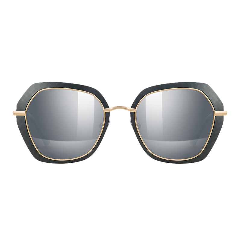 海伦凯勒 高圆圆同款全框眼镜炫彩树脂镜片女士太阳镜出行搭配墨镜 H8718