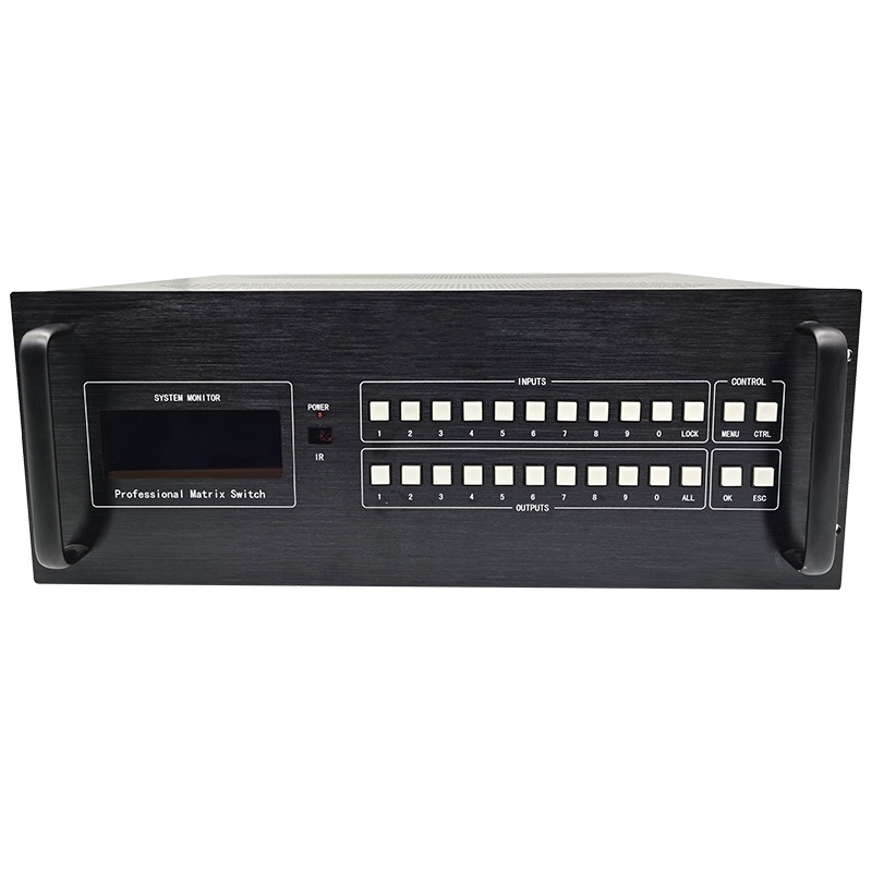 新广邮通(guangyou) GY-4U1612 高清音视频混合矩阵切换器16进12出,混合矩阵,电脑矩阵