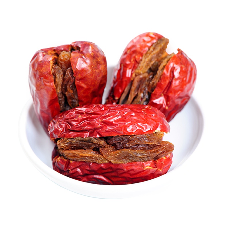华誉优 休闲零食蜜饯干果 新疆特产 红枣夹海棠干 和田大枣夹秘制海棠干289g/袋