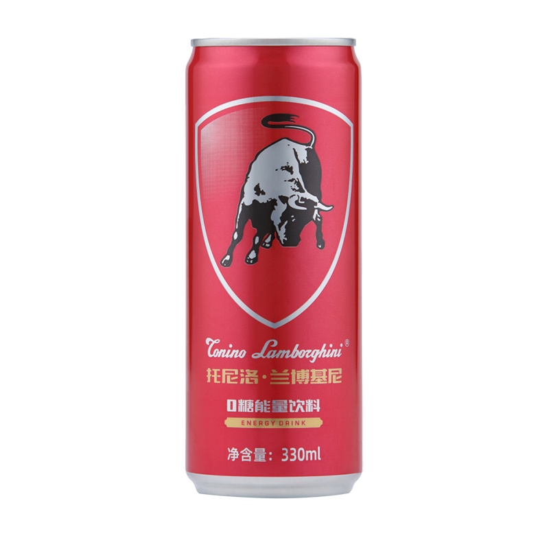 托尼洛·兰博基尼330ml*24罐 0糖整箱24罐能量饮料