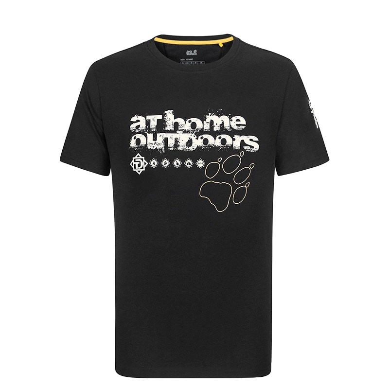 JackWolfskin狼爪 圆领短袖T恤男 5818511