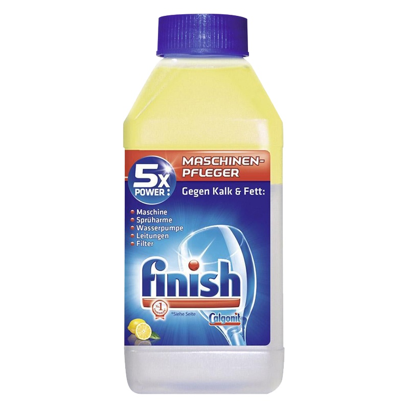 finish 洗碗机护理清洗液柠檬味 250ml 洗碗机专用内筒清洁护理剂