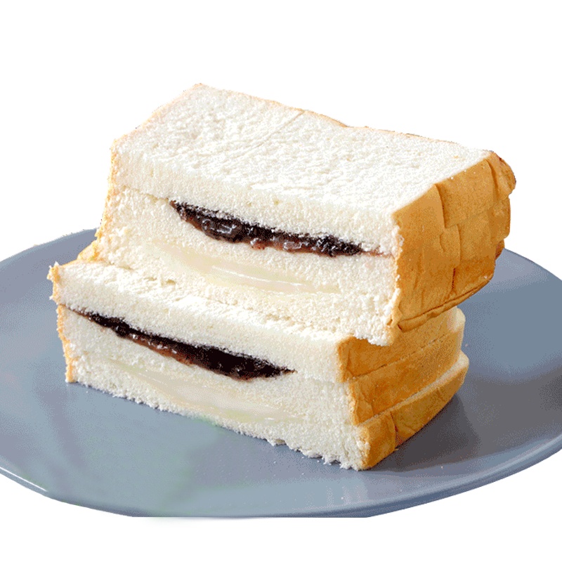 兰象岩三层乳酪紫米面包440g