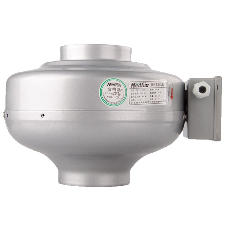 绿岛风Nedfon圆形离心管道风机DJT10-25B强力排风机