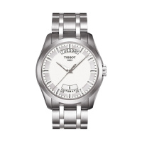 天梭(TISSOT)库图系列自动机械时尚商务休闲简约钢带男士手表T035.407.11.031.00