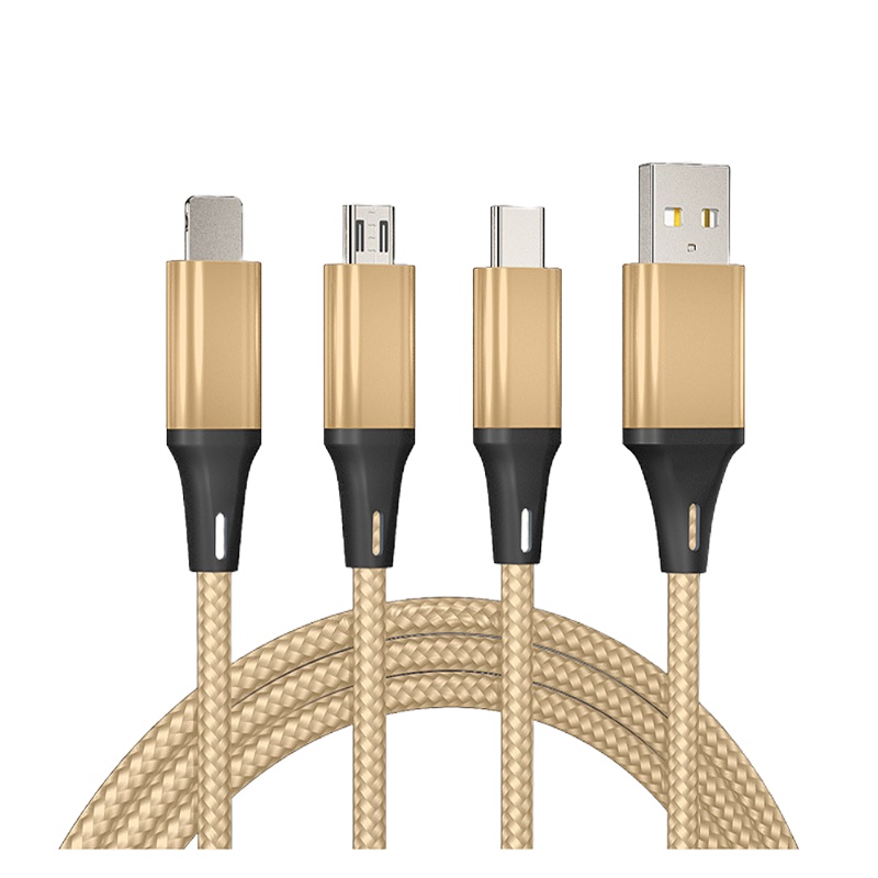 编织一拖三数据线HQ