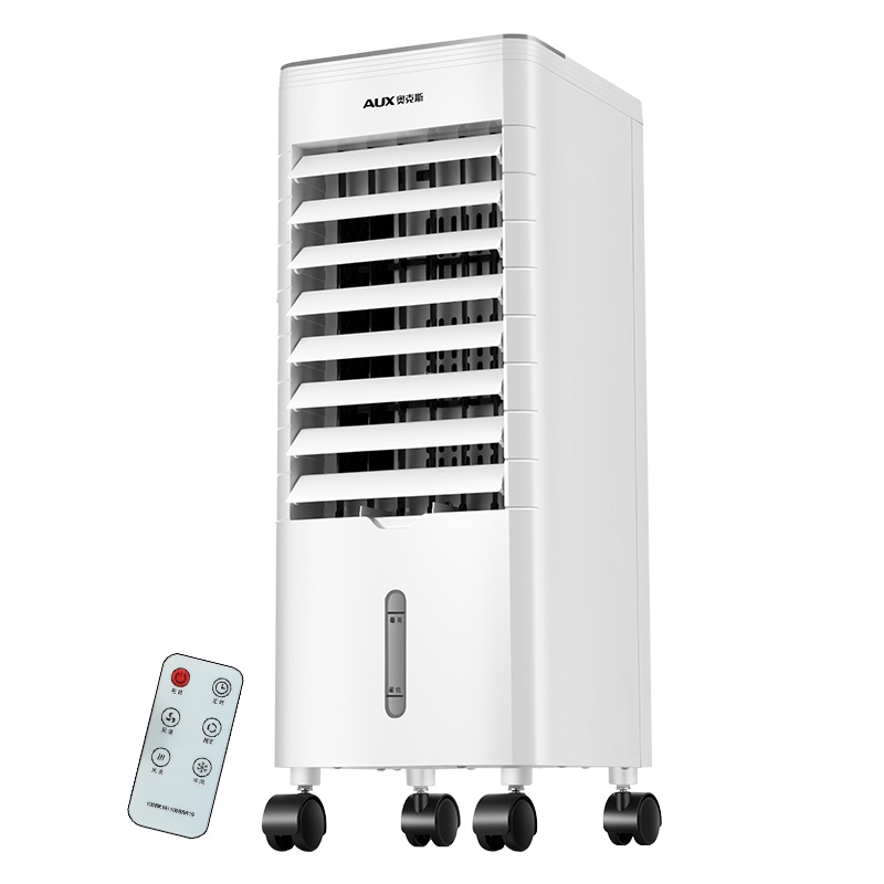 奥克斯(AUX)空调扇FLS-100BR家里办公强效制冷加湿电风扇 广角摆页冷风扇 水冷气扇移动小空调扇