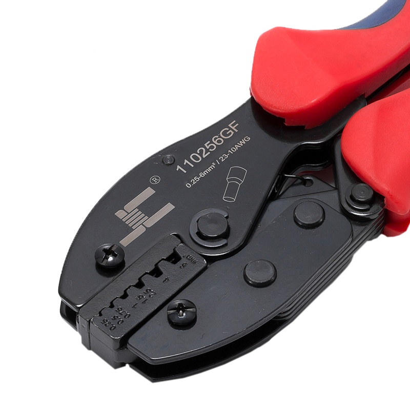 LBYZY YXQ-0119 针型/管型端子绝缘8.5寸压线钳 110256GF E型管0.25-6mm2 (5个起订)