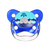布朗博士PreVent蝴蝶型安抚奶嘴 0-6个月 蓝色