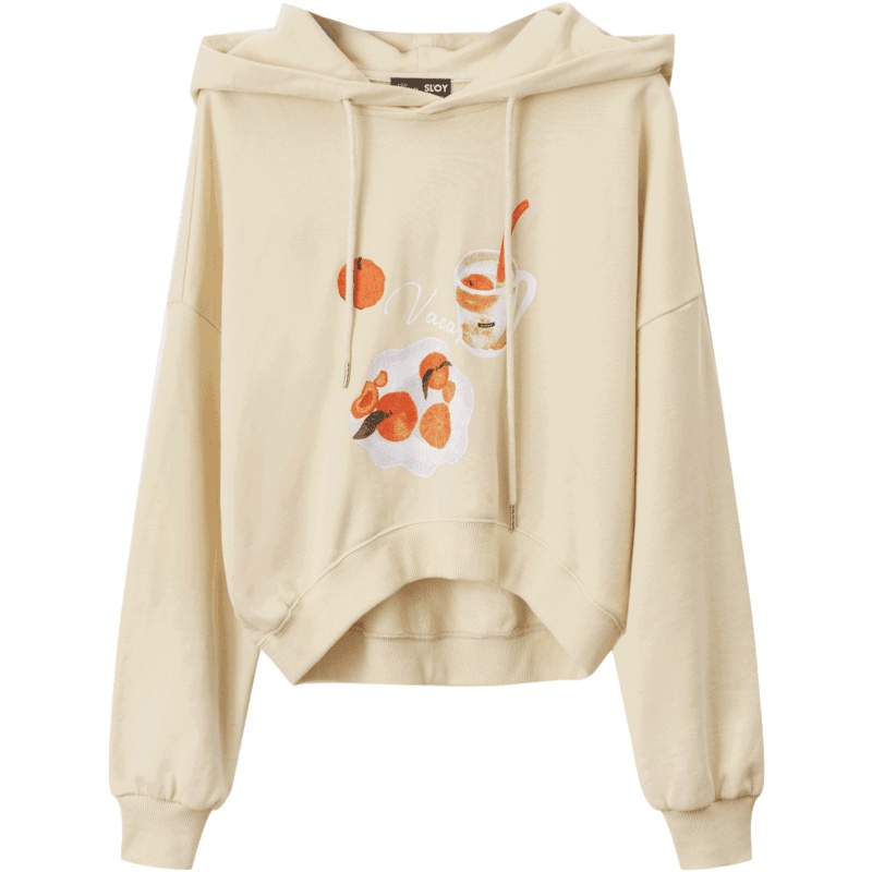 OtherMix橙IP联名卫衣女宽松韩版2021年新款连帽初春季小个子上衣