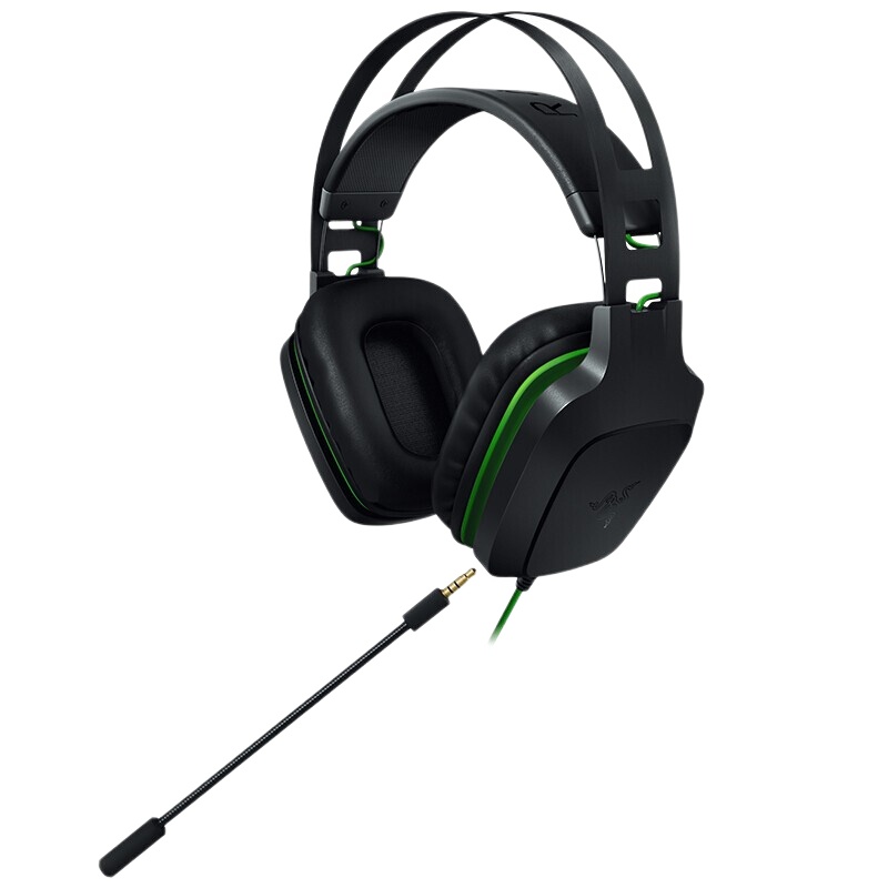 Razer/雷蛇 雷霆齿鲸 V2 耳机头戴式 7.1声道吃鸡游戏耳机电脑 3.5mm接口