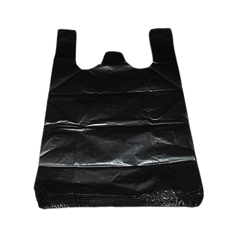 金穗慧采 6723 加厚黑色背心袋 塑料垃圾袋 尺寸:35*53MM(1包100个)