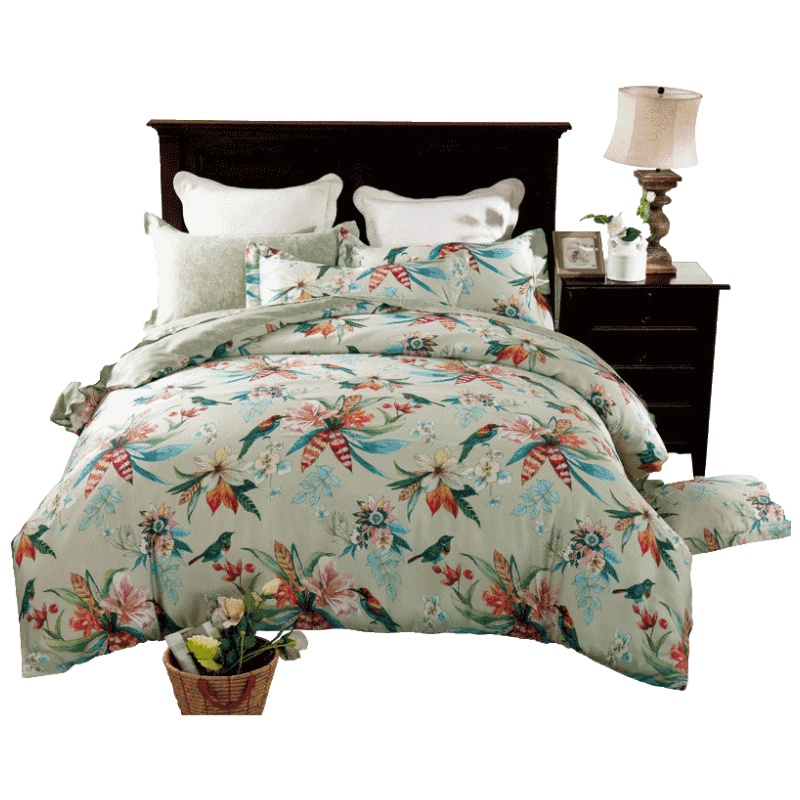 维科家纺天丝四件套正品1.5米1.8m双人床上用品床单四件套