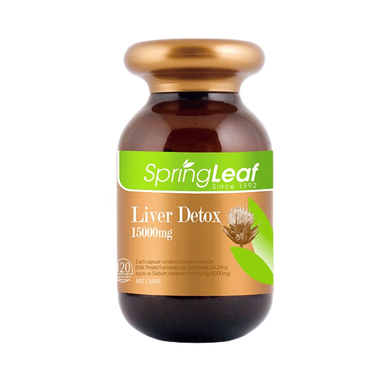 澳洲Springleaf绿芙奶蓟草护肝胶囊120粒 肝脏养护熬夜应酬常备