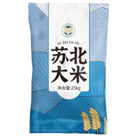 卡比兽苏北大米25kg/袋 长粒香米 非东北大米