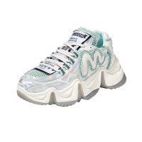 马克华菲2020春季新款老爹鞋女ins潮网红厚底百搭增高休闲运动鞋