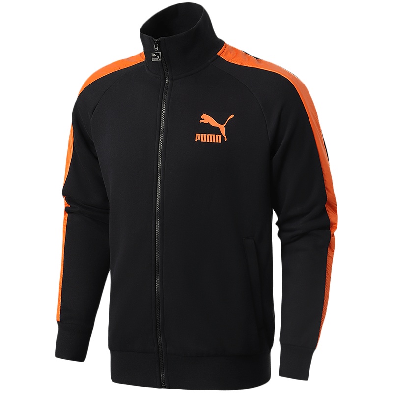 PUMA彪马男装T7运动服休闲保暖加绒针织外套530268