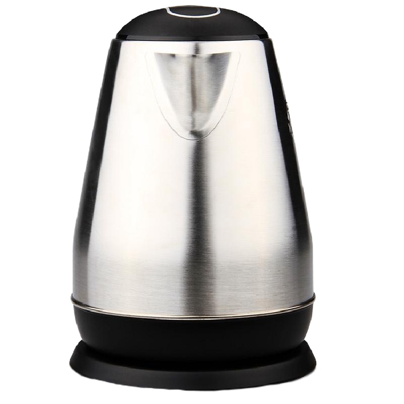 得力0764电热水壶1.8L(灰白)(台)单层不锈钢烧水壶 家用不锈钢电水壶 自动断电水壶 保温水器 保温壶