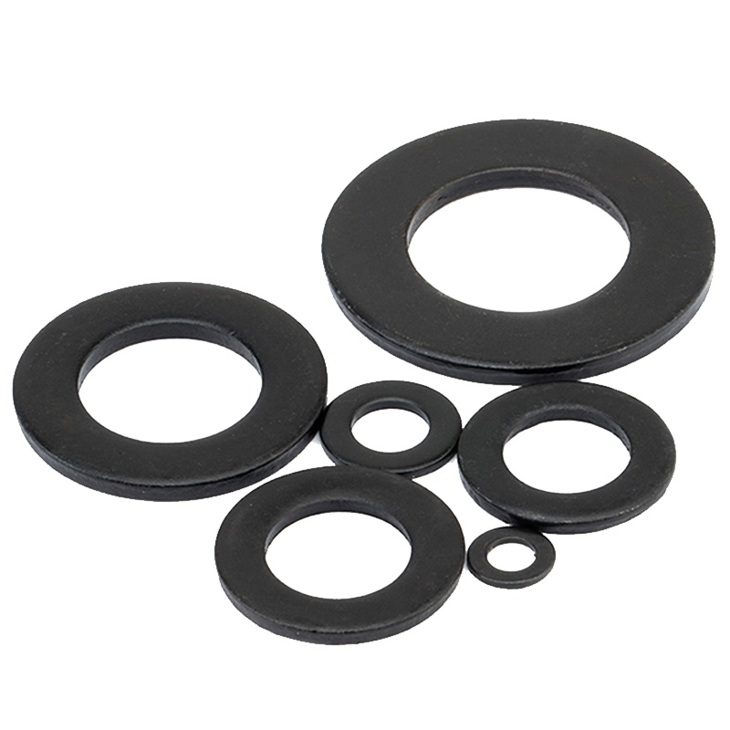 海斯迪克 HK-19 8.8级发黑平垫 平垫圈 平垫片 GB97.1 平垫圈 A级